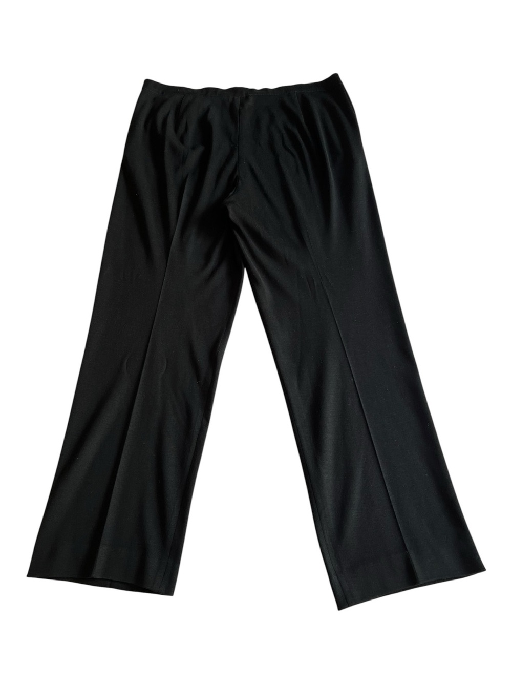 Ming Wang Black Knit Wide Leg Pants Women’s Large - Picture 3 of 9